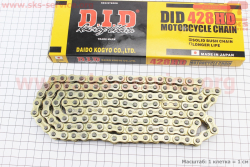 Цепь привода колеса 428Н*136L GOLD (есть DID на звене)
