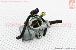 Карбюратор в сборе Delta 110/125cc, D-22, оригинал, дроссель под трос