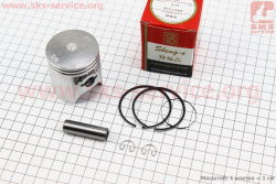 Поршень, кольца, палец к-кт Honda LEAD90 48мм +0,75 (палец 12мм) красная коробка