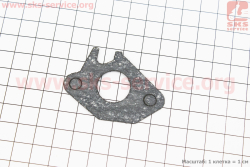Прокладка патрубка карбюратора Honda DIO AF34/35 (паронит) 