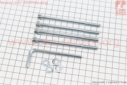 Болт (шестигранник) M6x100 (DIO крепления ЦПГ) к-кт 4шт + ключ