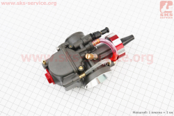 Карбюратор SPORT PWK 28 (d=28mm) с мех. заслонкой, (качественная копия)