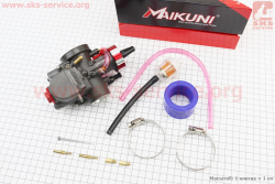 Карбюратор SPORT PWK 30 (d=30mm) с мех. заслонкой, (качественная копия)