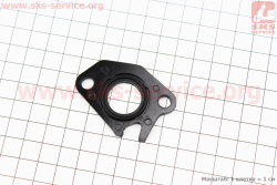 Прокладка патрубка карбюратора Honda DIO AF34/35 (пластмасс) d-18mm + манжет