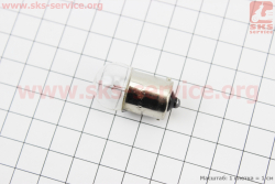 Лампа поворота (белая с цоколем) 12V/10W G18 BA15S к-кт 10шт