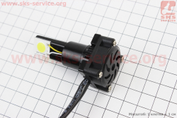 Лампа фары диодная LED-3 SUPER универсальная (к-кт разных креплений), с стабилизатором + стробоскоп