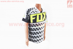 Футболка (Джерси) для мужчин М - (Polyester 100%), короткие рукава, свободный крой, серо-черная, НЕ оригинал, тип 2