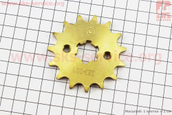 Звезда передняя 428H-15T - Yamaha YBR125, GOLD