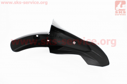 Loncin- LX200GY-3 пластик - Крыло переднее, ЧЕРНЫЙ