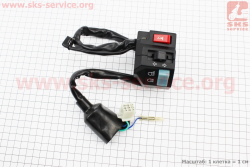 Loncin- JL200GY-2С Блок кнопок на руле правый (мама)